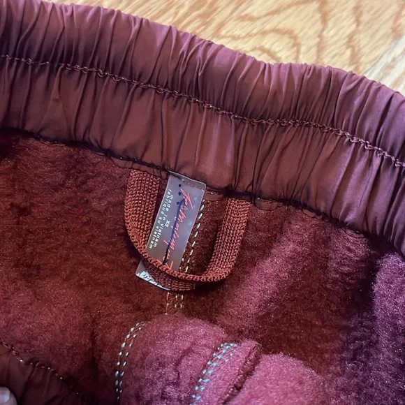 Free People Hit The Slopes Fleece Pants Size XS NWT - Picture 8 of 12